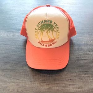 Girls Billabong youth snap back hat